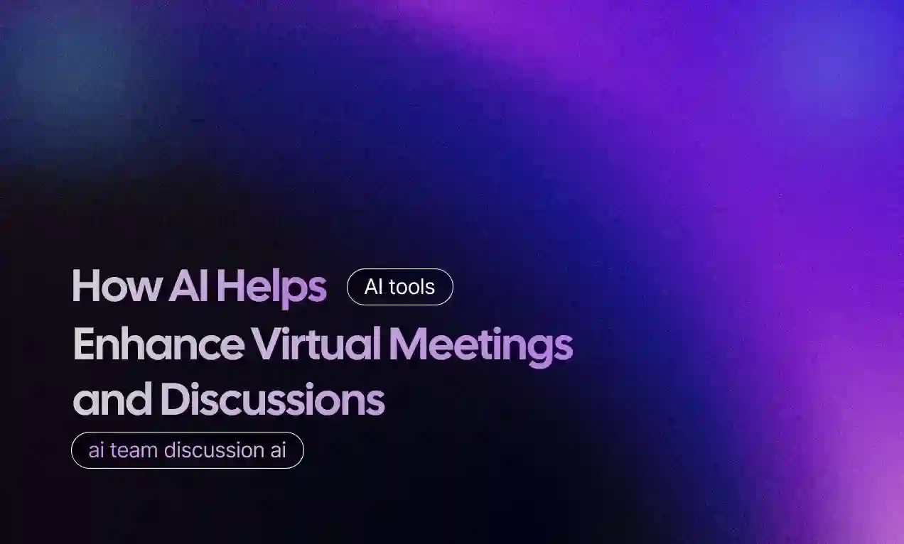 Virtual Meetings and Discussions