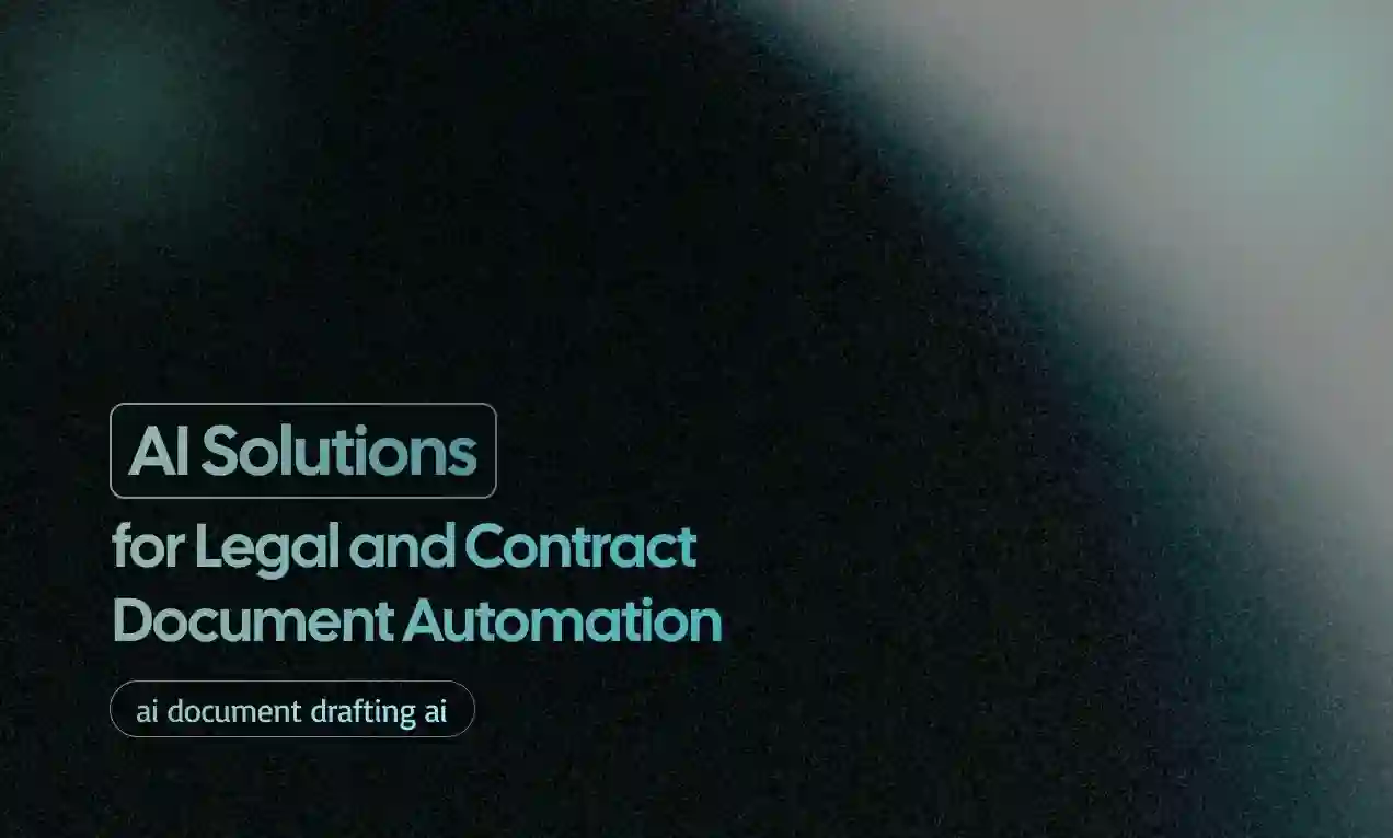 AI Solutions for Legal and Contract Document
