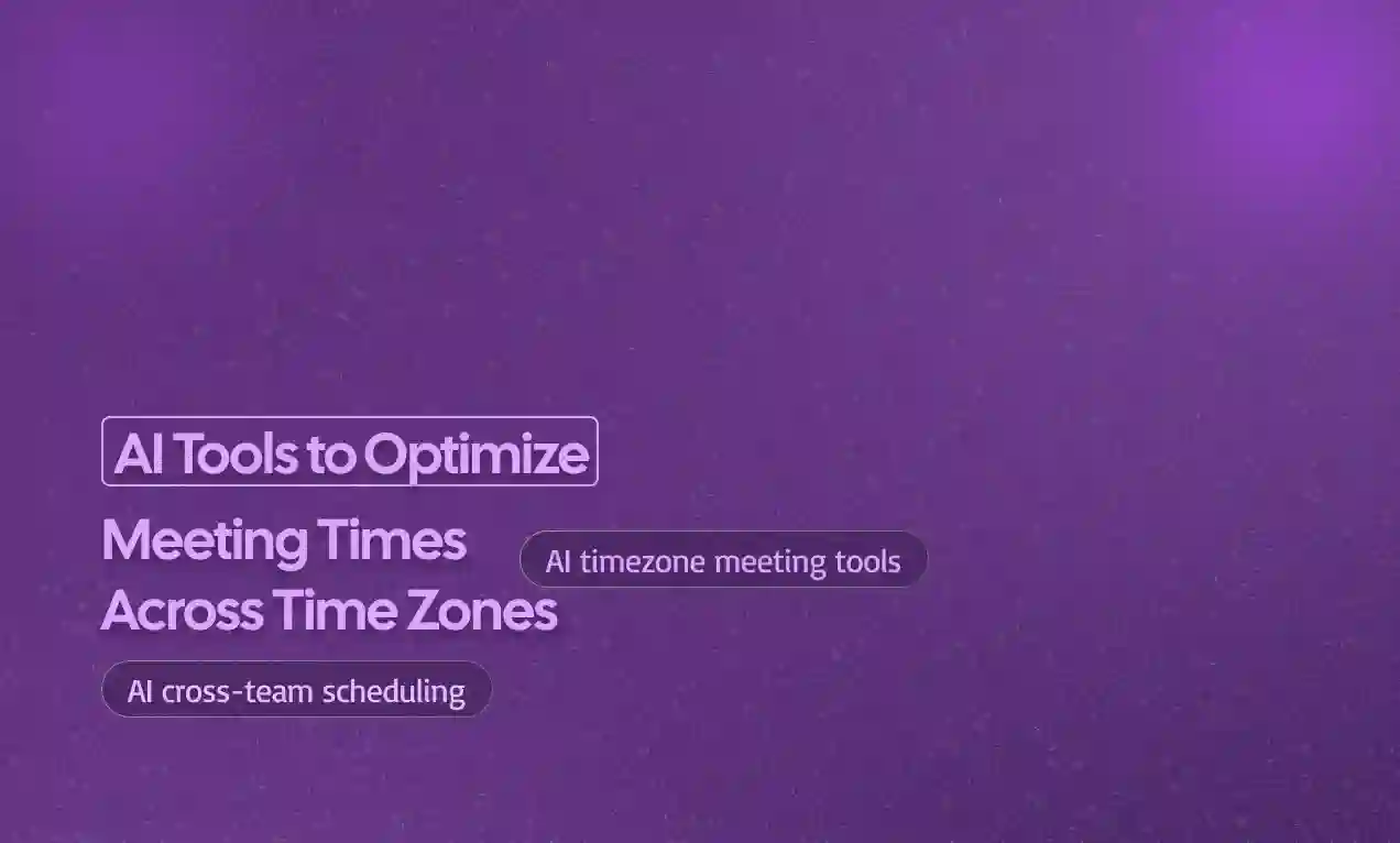 AI Tools to Optimize Meeting