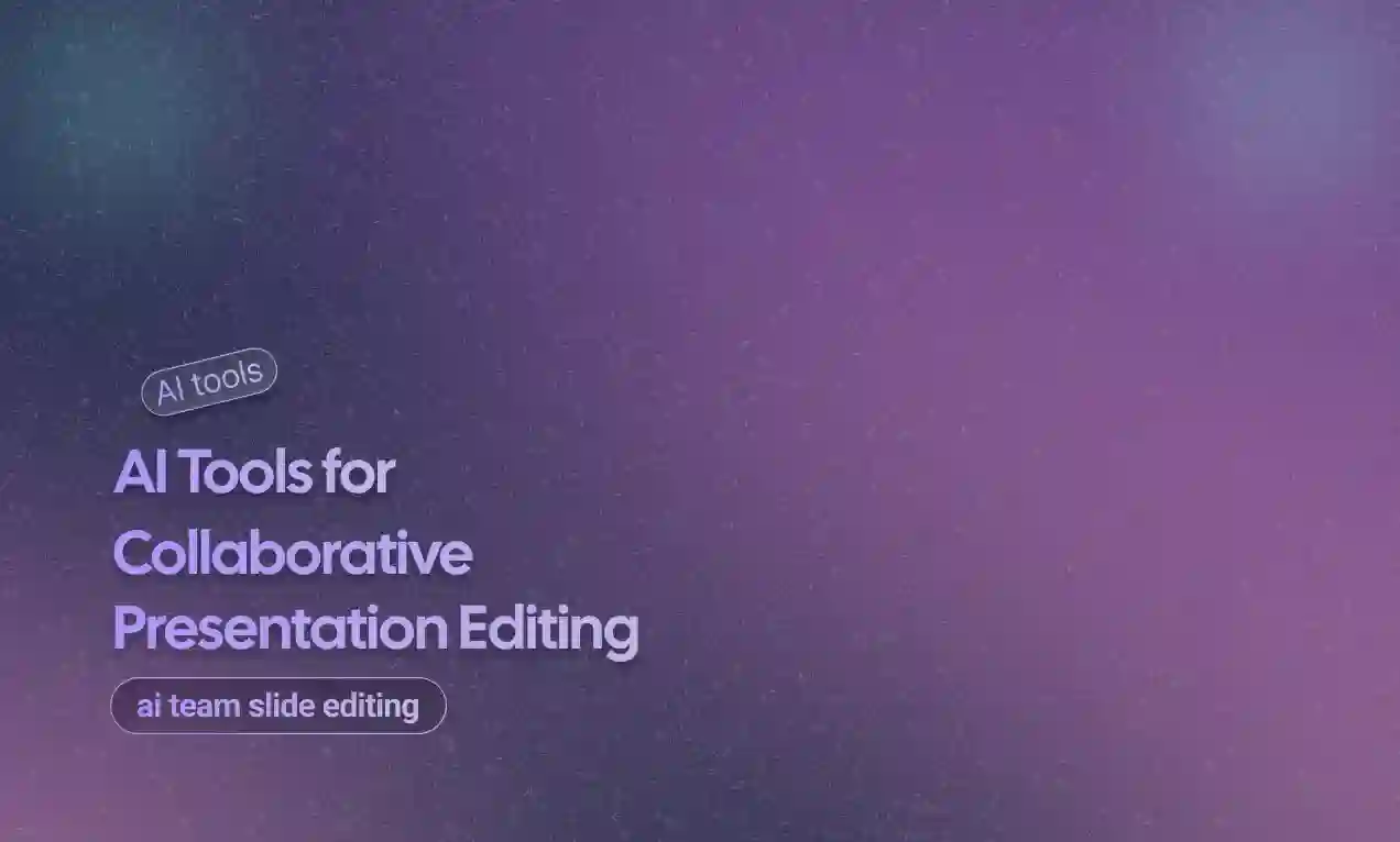 AI Tools for Collaborative Presentation