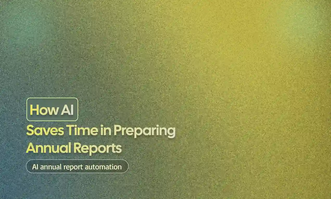 AI Saves Time in Preparing Annual Reports
