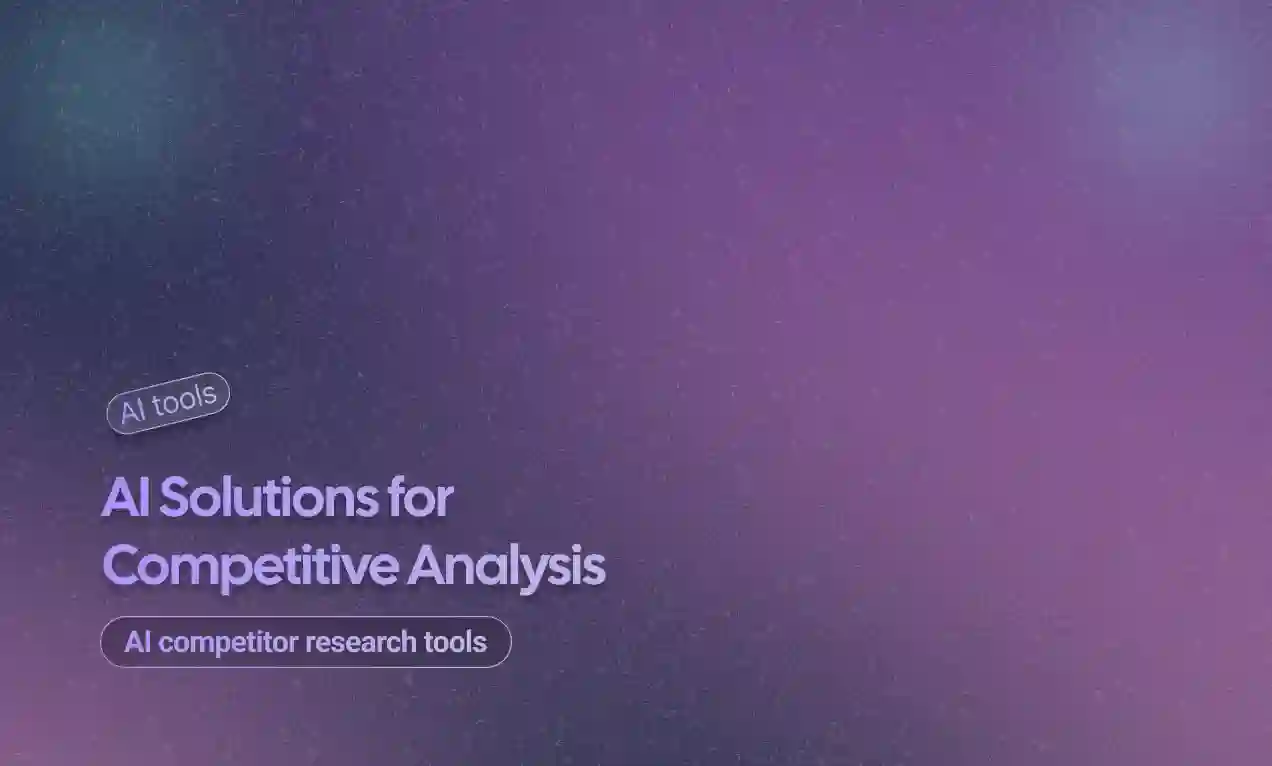 Solutions for Competitive Analysis