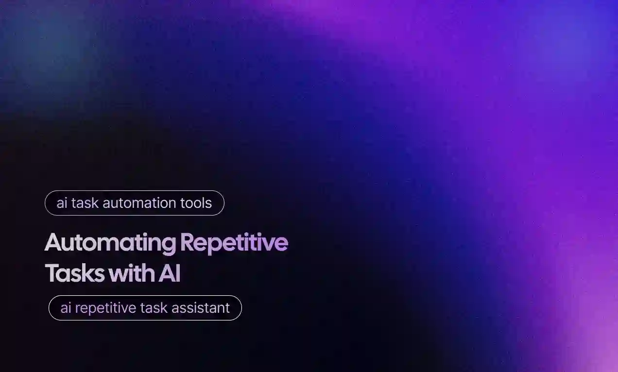 Automating Repetitive Tasks