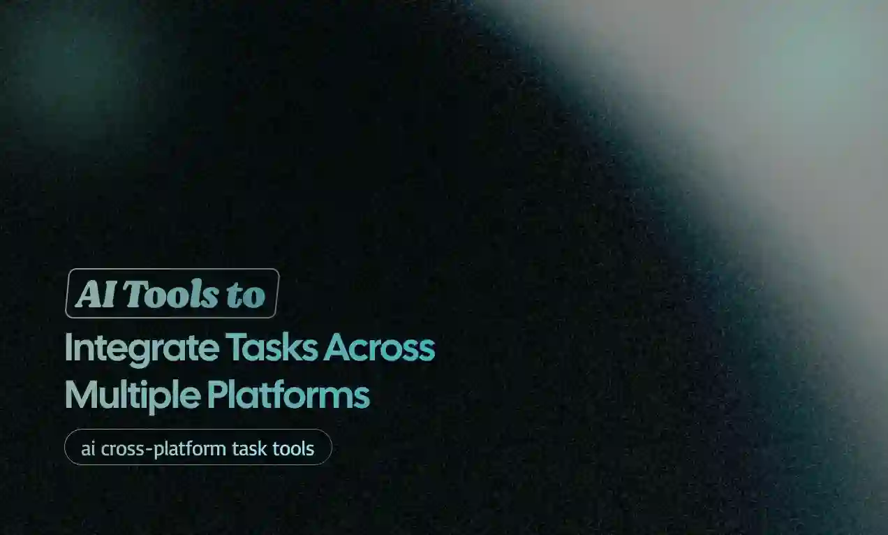 Tools to Integrate Tasks