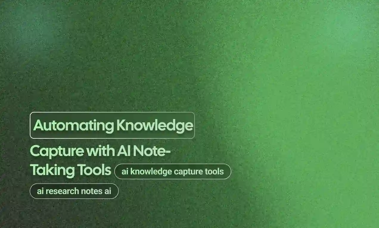 AI Note-Taking Tools